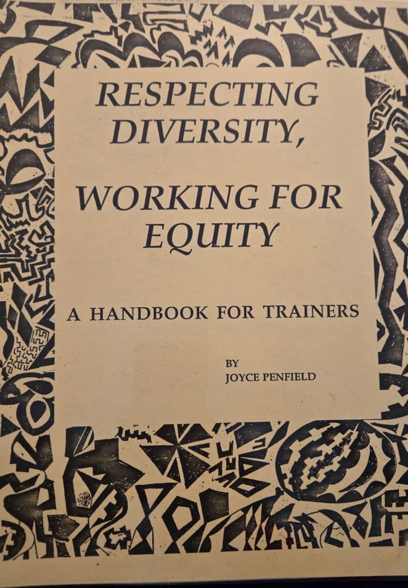 Cover of Respecting Diversity, Working for Equity: A Handbook for Trainers by Joyce Penfield